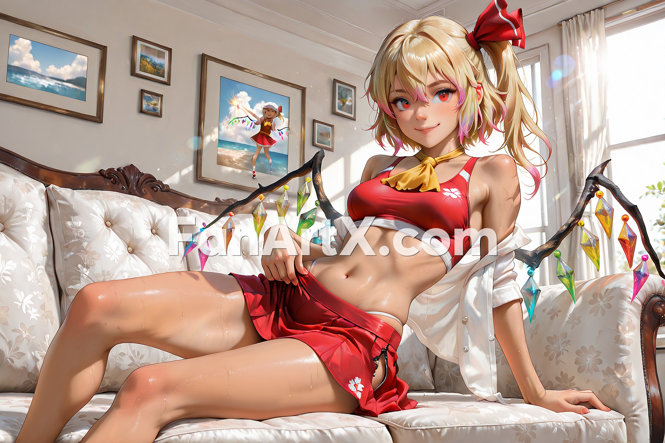 Flandre Scarlet Touhou Project Touhou Fanart 7498080
